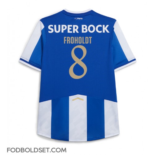 Porto Victor Froholdt #8 Hjemmebanetrøje 2025-26 Kortærmet